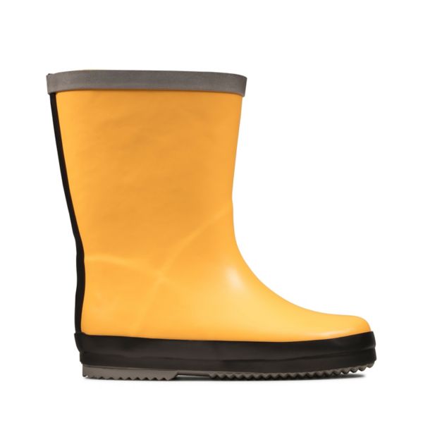 Clarks Girls Tarri Splash Kid Wellies Yellow | USA-6347180
